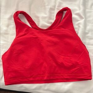 Lululemon Red Sports Bra